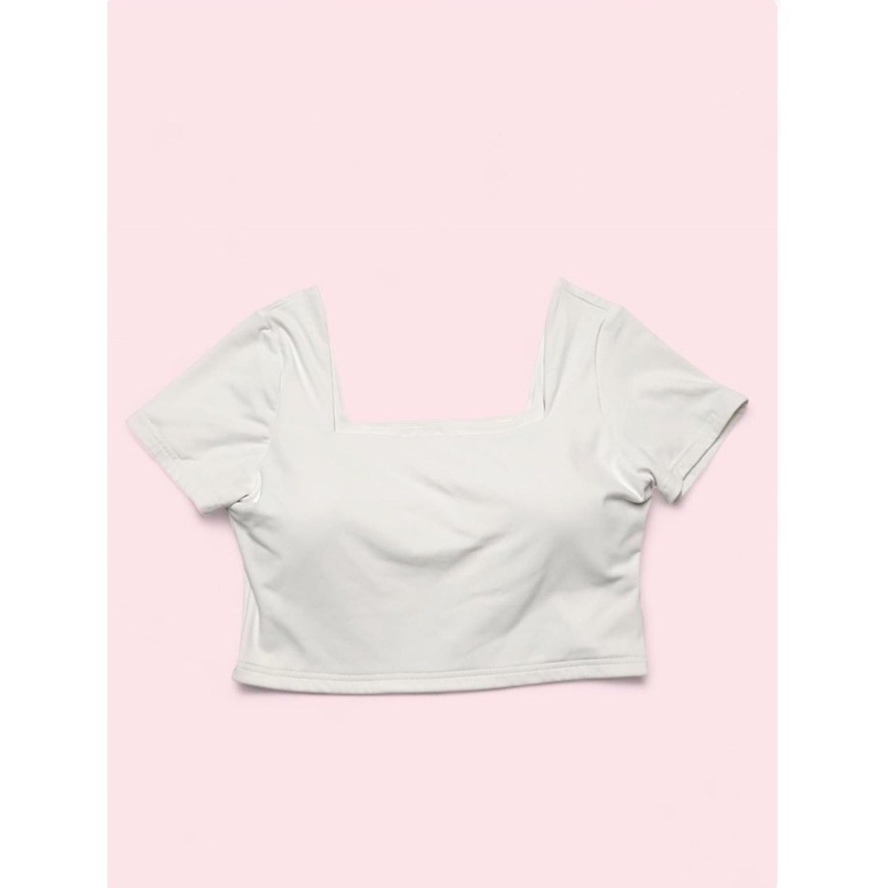 Klassy‎ Network White Athlesure Top Women's Size  2XL